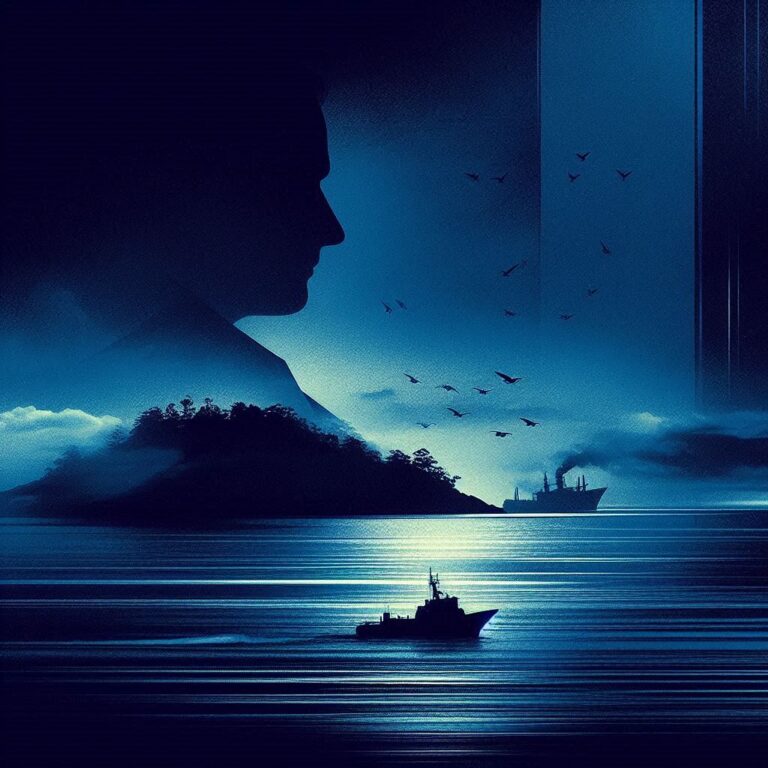 A dark, cinematic secrecy